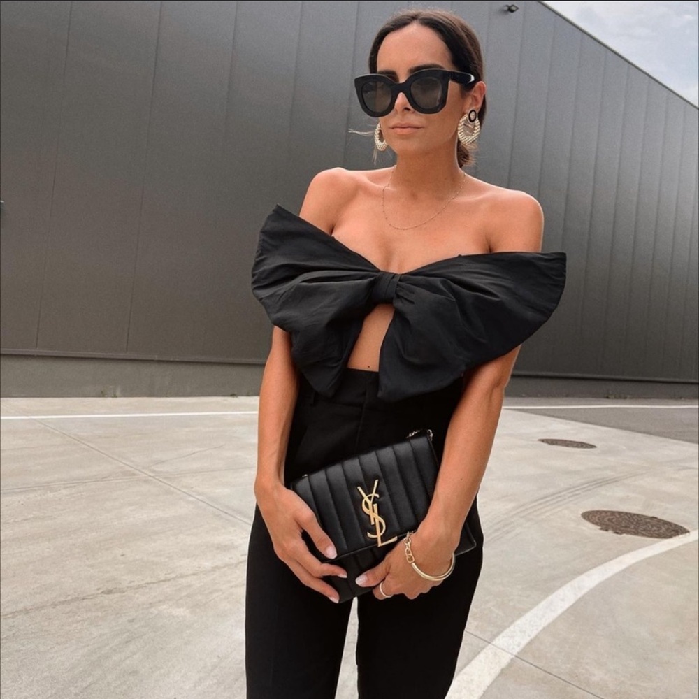 Zara bow top